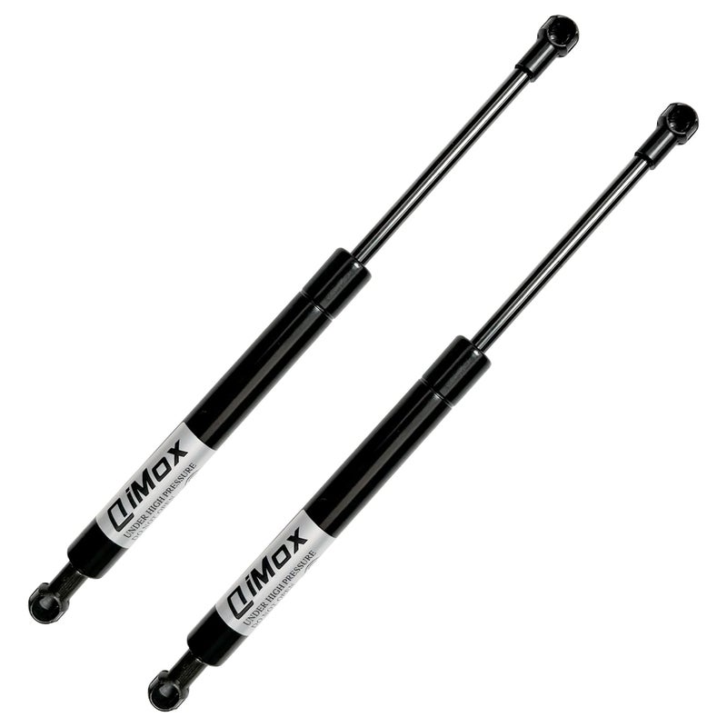 QiMox Qty (2) QiMox Front Hood Struts Lift Supports Compatible with 2004-2010 BMW E60 E61 525i 528i 530i 535i M5 5 Series - Image 1
